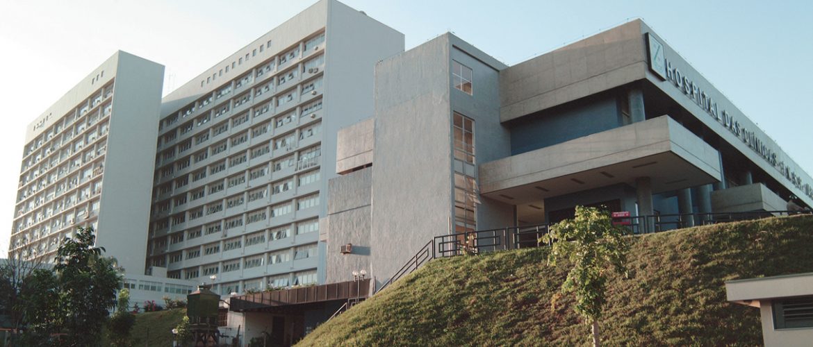 Fachada do Hospital das Clínicas da Faculdade de Medicina de Ribeirão Preto, Universidade de São Paulo. Residência Médica USP-PR 2022-2023