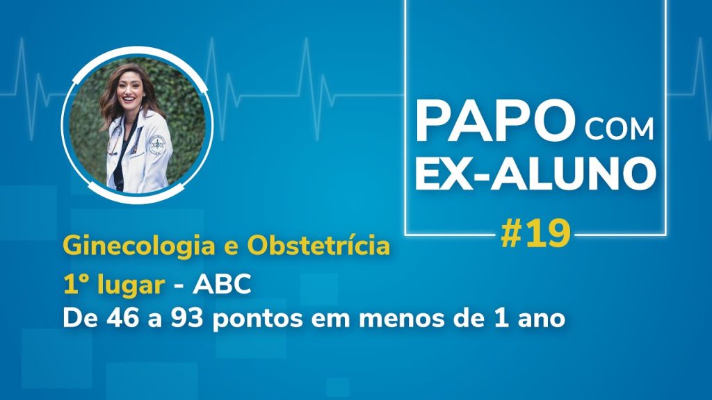  Estudando para a aprovação na Residência Médica? Saiba como a Juliana conquistou seu 1º lugar na Residência Médica da FMABC.